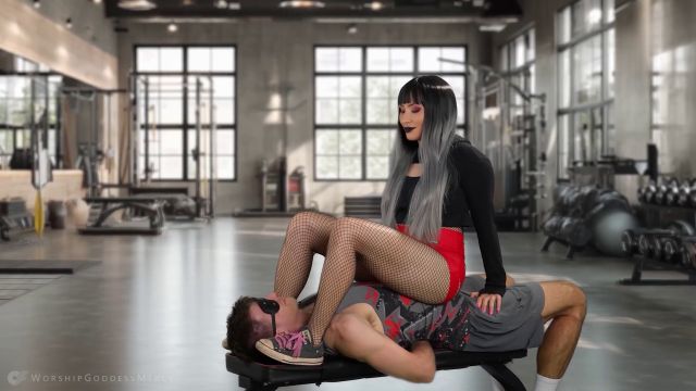 Fun Aussie Couple - Made To Worship My Sweaty Feet At The Gy 00000 Fun Aussie Couple - Made To Worship My Sweaty Feet At The Gy 00000