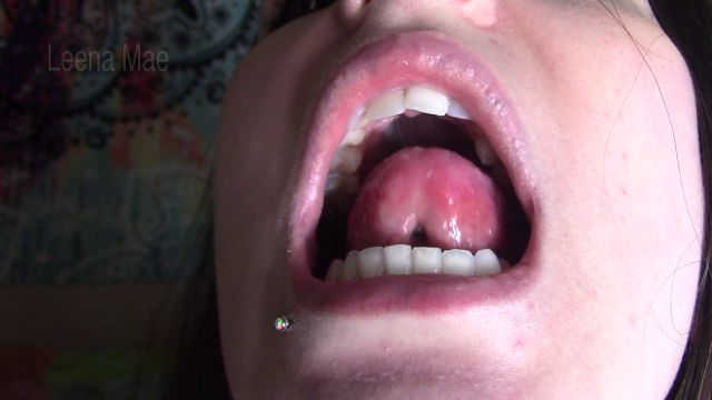 Leena Mae - Sexy Tongue And Uvula 00000 Leena Mae - Sexy Tongue And Uvula 00000