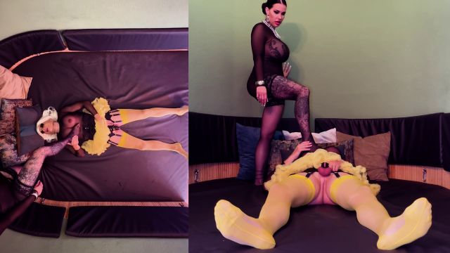 Miss Alessa Milano - Feeling Nylon Feet And Facesitting 00000 Miss Alessa Milano - Feeling Nylon Feet And Facesitting 00000