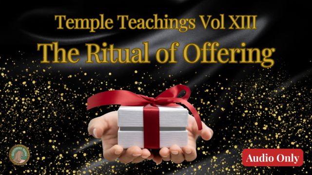 Sara Sitwell - Temple Teachings Vol Xiii The Ritual Of Offering Audio Only 00000