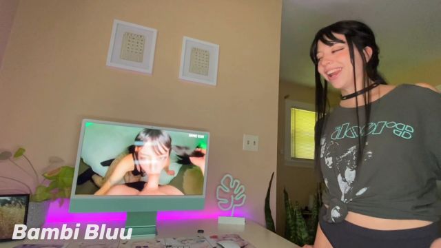 Bambi Bluu - Goth Blowjob - Taboo Pov Caught 00000 Bambi Bluu - Goth Blowjob - Taboo Pov Caught 00000