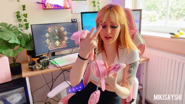 Lmfaomiki - Gamer Girl Tied Up And Made To Cum 00000