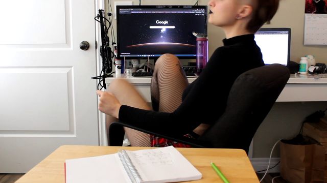 Natiedel - Goth School Girl Takes Your Virginity 00000