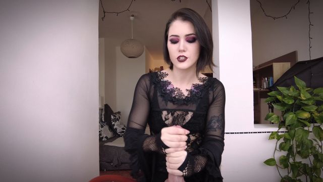 Stacymoon - Overstimulation Handjob From a Gothic Girl 00000