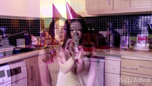 Buffy Lebrat - Birthday Party Balloon Popping In Latex 00000 Buffy Lebrat - Birthday Party Balloon Popping In Latex 00000