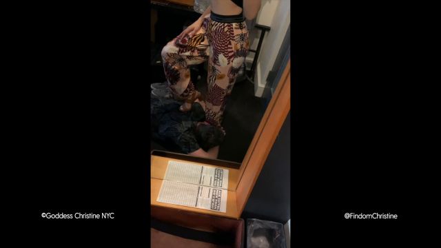 Goddess Christine Nyc - Findom Christine - My Toy 00000