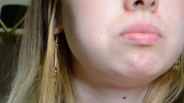 Goddesskayqueen - Eating Mouth Closeup - Orange And Sprite 00000