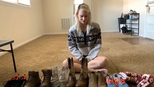 Nutcracker Princess - Steel Toe Boots Vs Testicles Ballbusting Shoe Test i Kick Him In The Nuts Hard With Different Shoes - Country Girl Ali 00000