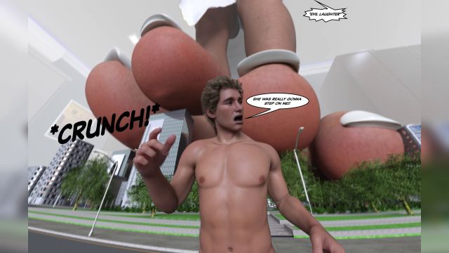 Powerdashc - Domestic Goddess 5 3d Giantess Comic 00000
