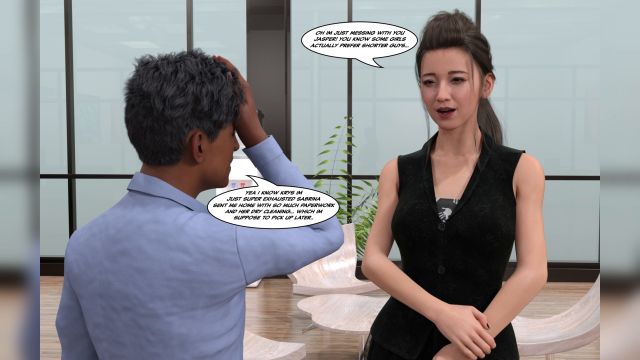 Powerdashc - My Bosss Stepdaughter 3d Giantess Comic 00000