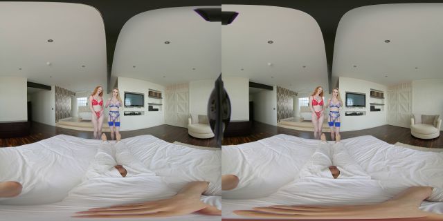 Roxy Cox - Virgins POV Sex with Two Busty Babes in VR 180 00000