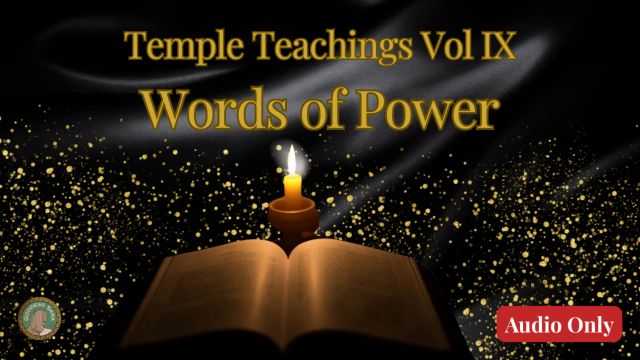 Sara Sitwell - Temple Teachings Vol Ix Words Of Power Audio Only 00000