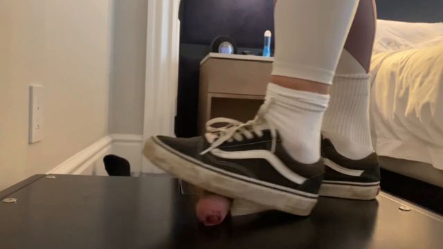 Sneaker Ballbusting - - Breaking Dick Part 3 00000
